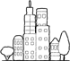 Icon of a city